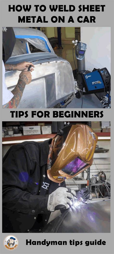 how to weld sheet metal on a car|your guide to welding vehicles.